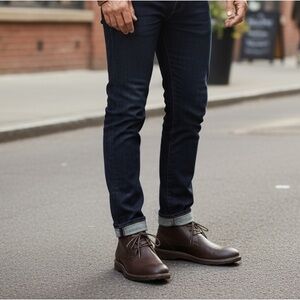 Nunn Bush Dark Brown Chukka Boots
